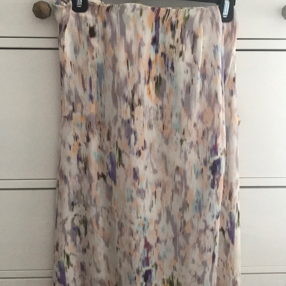 Helena Quinn strapless flowy long dress